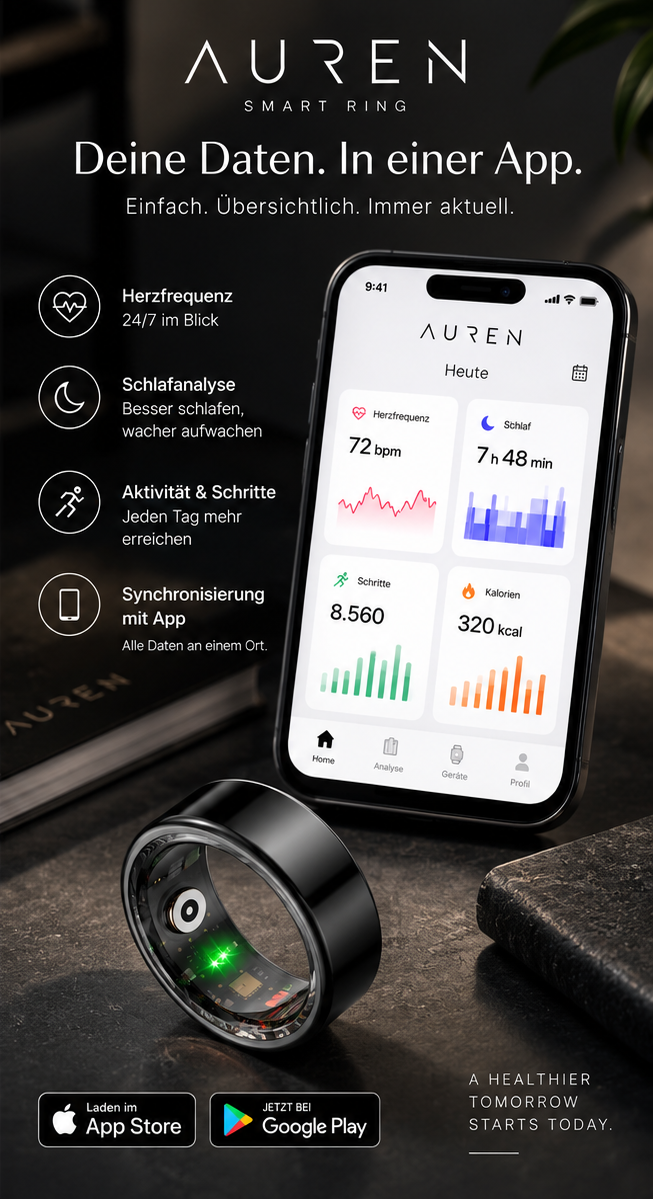 AUREN Ring -  SMART RING FÜR AKTIVITÄT, SCHLAF & ALLTAG